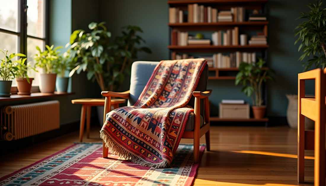 Wat de kilim ons leert over de schoonheid van handgemaakte meubels