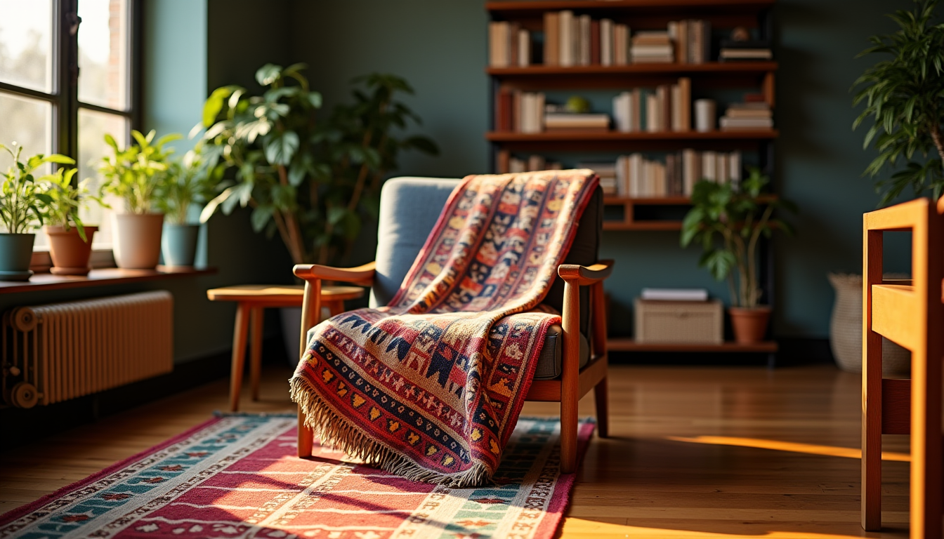Wat de kilim ons leert over de schoonheid van handgemaakte meubels
