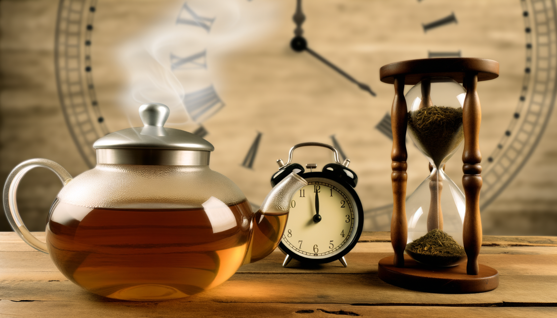 Hoe lang blijft thee heet in een theepot?