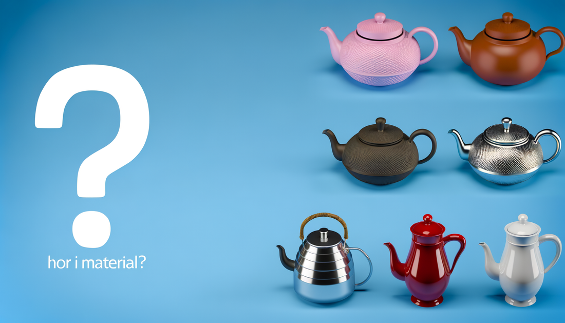 Wat is het beste materiaal voor een theepot?