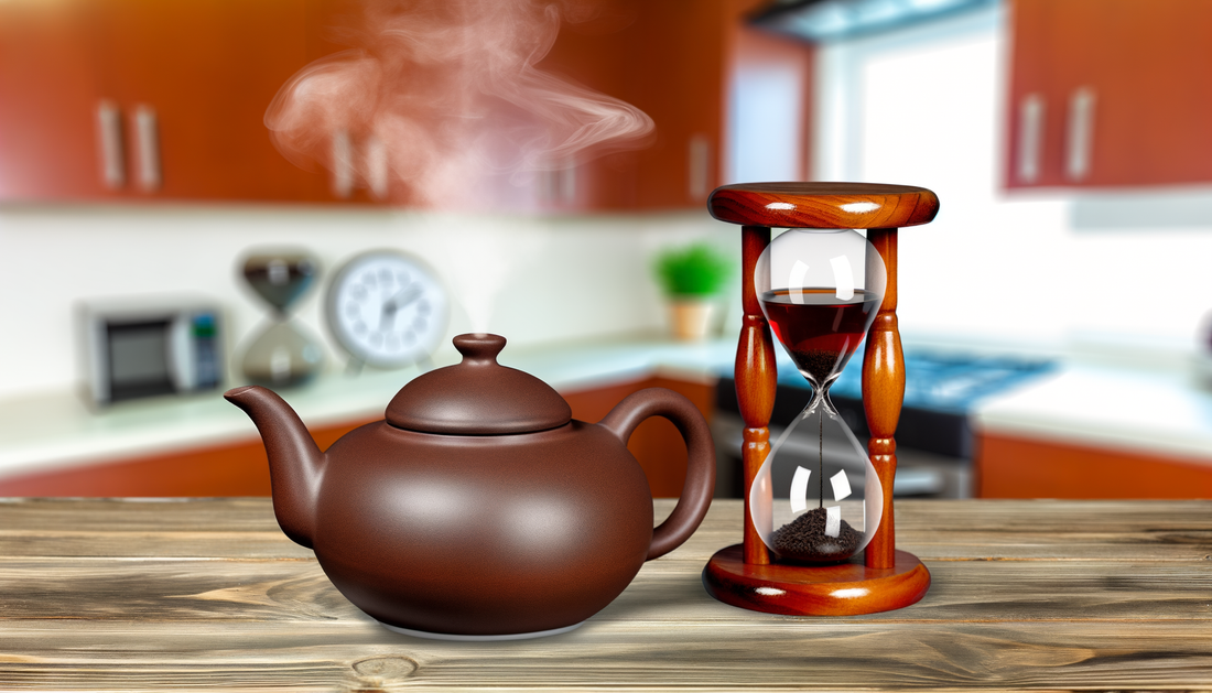 Hoe lang blijft thee heet in een theepot?