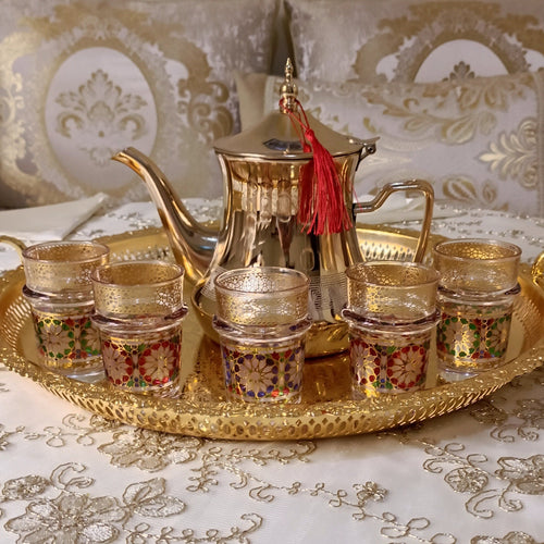 Gouden Marokkaanse Theepot