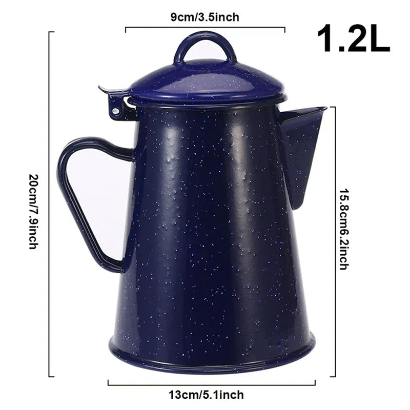 theepot blauw