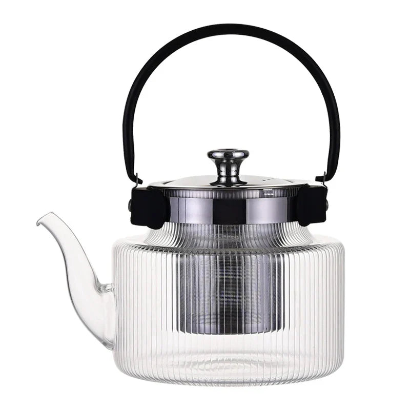 theepot met filter voor losse thee